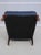 Broyhill Roll Arm Blue Upholstered Wing Chair For Sale - Image 17 of 18