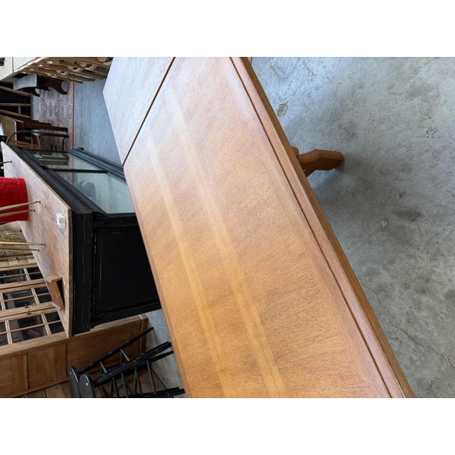 Extendable Table by Guillerme and Chambron for Votre Maison, 1970s For Sale - Image 14 of 18
