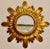 Vintage Italian Gilt Sunburst Mirror For Sale - Image 9 of 14