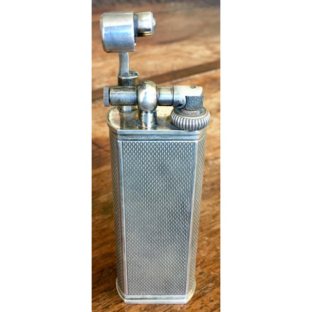 Vintage Dunhill Sylphide Silver Table Lighter Chairish
