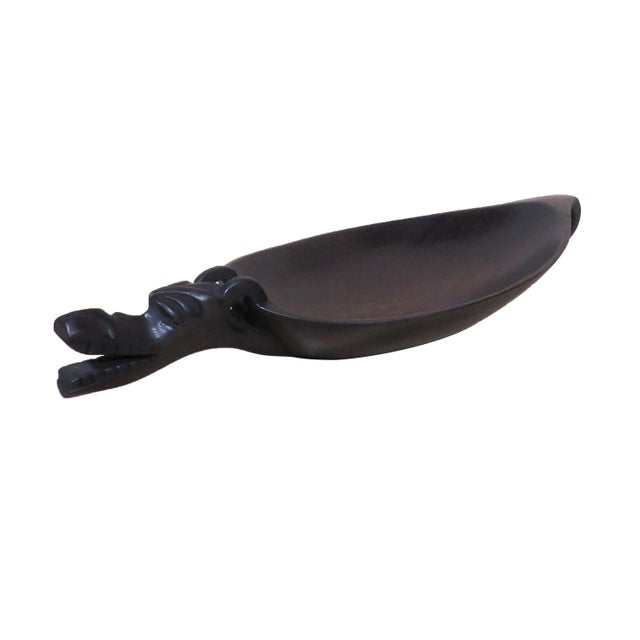 Contemporary Black Dragon Bowl For Sale - Image 4 of 6