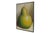 A large competent unsigned acrylic on canvas still life painting of a pear, attributed to Cuban born artist Adriano Buergo...