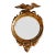 Mid 20th Century VTG Federal Eagle Convex Bulls Eye Round Mirror 13 Colonies For Sale
