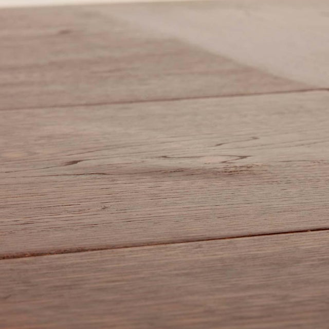 Round Extendable Wooden Dining Table from Monopoly, 1970s For Sale - Image 15 of 16