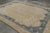Transitional Rug & Kilim’s Aubusson Style Rug in Blue and Cream With Floral Medallion For Sale - Image 3 of 7