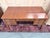 English Late 20th Century Hooker Seven Seas Cherry Bow Front Writing Desk For Sale - Image 3 of 11