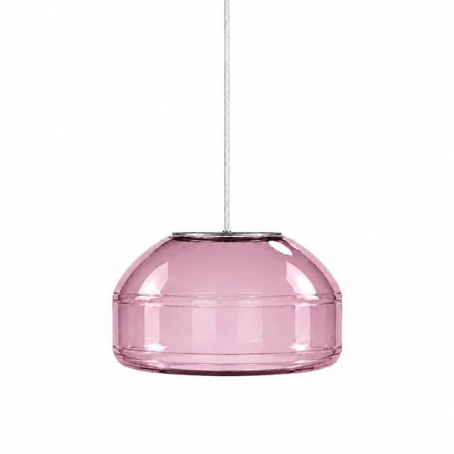 Not Yet Made - Made To Order Amethyst Blown Glass Pendant Light by Artem Zakharchenko-Halytskyi For Sale - Image 5 of 5