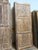 Mid-Century Modern Antique Floral Carved Barn Door – Distressed Wood Sliding or Hinged Statement Door 96x36 For Sale - Image 3 of 7