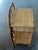 Wood Vintage Bedside Tables in Rattan and Woven Wicker, Italy, 1970s, Set of 2 For Sale - Image 7 of 18