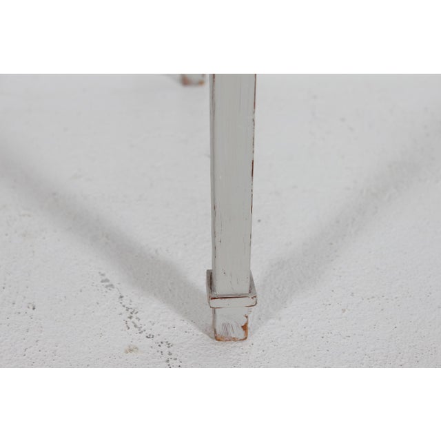 Danish Louis XVI Style Side Table in Pine, 1890s For Sale - Image 4 of 13