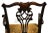 Pair of English Mahogany Chippendale Armchairs Circa 1850 For Sale - Image 4 of 5