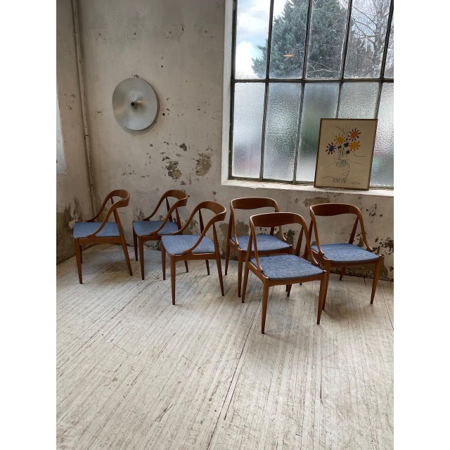 Johannes Andersen Samcom Dining Chairs by Johannes Andersen for Udulm, 1960s, Set of 6 For Sale - Image 4 of 18