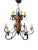 Made in Italy Mediterranean Revival Wrought Iron Style 12 Light Candle Chandelier For Sale - Image 13 of 15