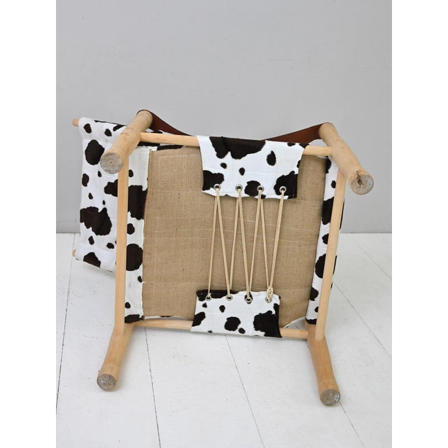 Safari Chair by Elias Svedberg for NK, 1960s For Sale - Image 10 of 11