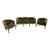 Walnut Armchairs and Sofa by Simoeng, Set of 3 For Sale - Image 14 of 14