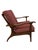 Mid-Century Modern Mid-Century Modern Walnut Arm Chair - Reupholstered! For Sale - Image 3 of 6