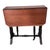 Small Victorian Teak and Mahogany Gateleg Side Table, 1890s For Sale - Image 9 of 10
