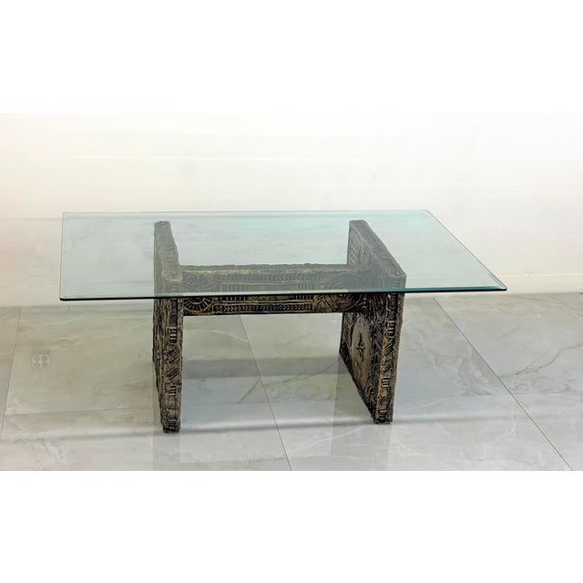 Craft Associates Adrian Pearsall Cast Goopy Sculptured Brutalist Dining Table, 1960's For Sale - Image 4 of 6