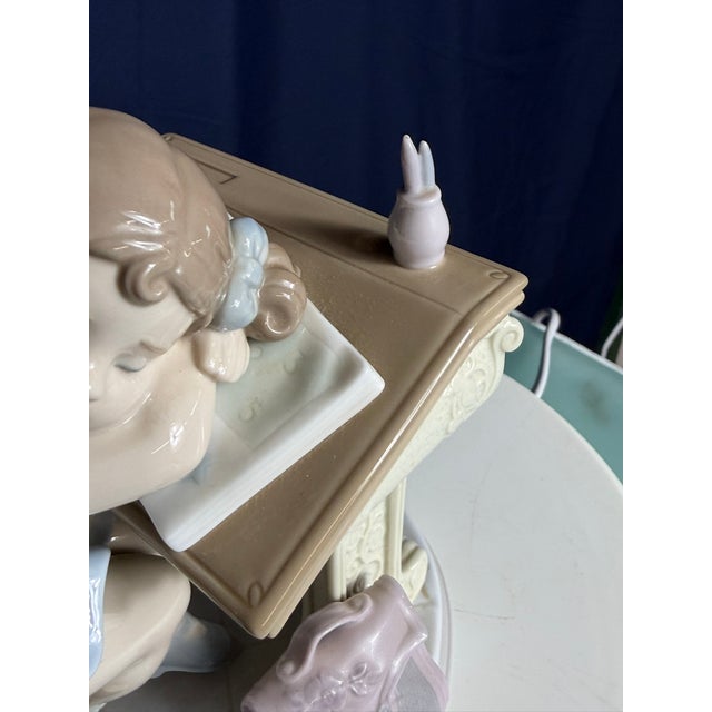 Ceramic Lladró, Waiting for the Bell, 2000s, Porcelain For Sale - Image 7 of 9