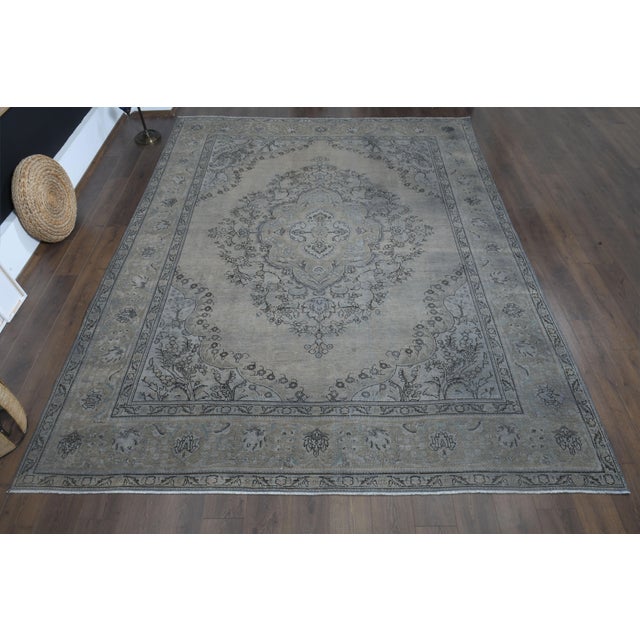 Vintage Persian Hand-Knotted area rug is a semi-antique vintage area rug. The '70s Eastern region of Anatolian's unique...