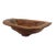 Unique Italian Hand-Carved Rustic Wood Sink Basin For Sale