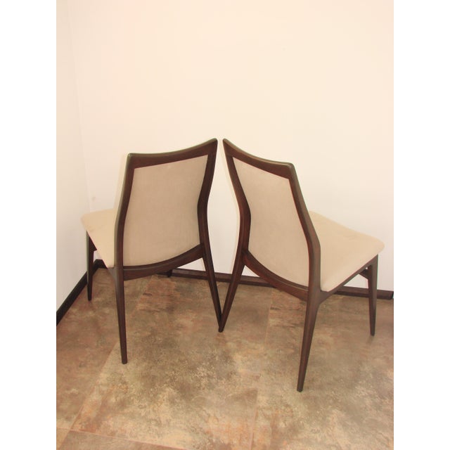 Vintage Dining Chairs by Wilhelm Benze, 1960s, Set of 2 For Sale - Image 10 of 11