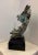 American Original Bronze Mustang Bust Sculpture With Verdigris Finish For Sale - Image 3 of 12