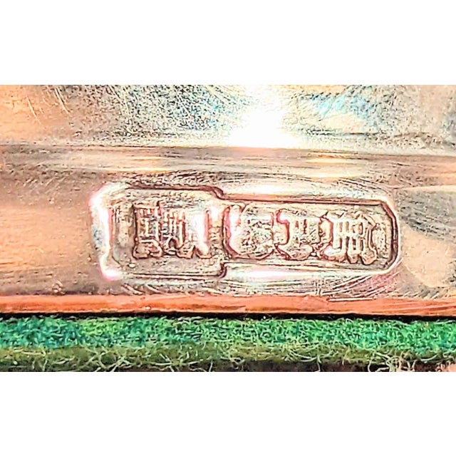 Metal Antique English Wine Coaster Attributed to Corbell & Co With Grape Motif For Sale - Image 7 of 12
