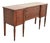 Baker Furniture Style Federal Carved Mahogany Sideboard Credenza For Sale
