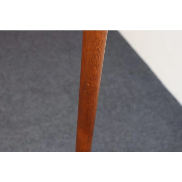 Wood Mid Century Danish Modern Sculptural Solid Teak Floor Lamp For Sale - Image 7 of 18