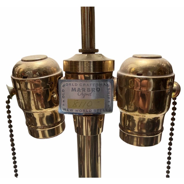 Pair of Marbro Lamp Co Baccarat Crystal & Gilt Bronze Urn Form Table Lamps For Sale In Los Angeles - Image 6 of 6