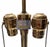 Pair of Marbro Lamp Co Baccarat Crystal & Gilt Bronze Urn Form Table Lamps For Sale In Los Angeles - Image 6 of 6