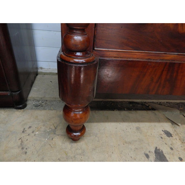 Antique Regency Mahogany Chest of Drawers For Sale - Image 16 of 18