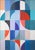 2026, Bauhaus Geometric Painting Diptych, Below the Sea Level, Acrylic Paint on Watercolor Paper by Natalia Roman For Sale - Image 4 of 10