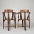 Vintage Corner Chairs in Teak, 1980s, Set of 2 For Sale - Image 18 of 18