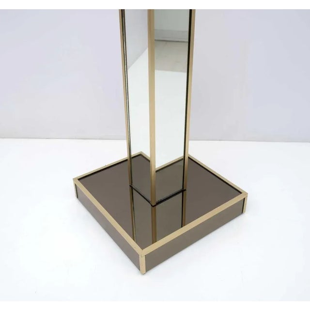 Mid-Century Modern Mirror Hanger, Italy, 1970s For Sale - Image 6 of 8