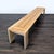 Modern Restoration Hardware Marbella Teak Bench For Sale - Image 3 of 7