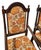 1970s Ethan Allen Jacobean Royal Charter Oak Dining Room Armchairs Gothic Pair For Sale - Image 9 of 14
