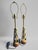 Mid-Century Modern 1950s Tony Paul Brass and Walnut Table Lamps for Westwood Industries, Attributed - Set of 2 For Sale - Image 3 of 5