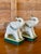 Pair of Vintage Takahashi Japanese Ceramic Elephant Bookends For Sale - Image 12 of 12