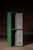 Vintage Two-Tier Steel Locker in Green For Sale - Image 4 of 9