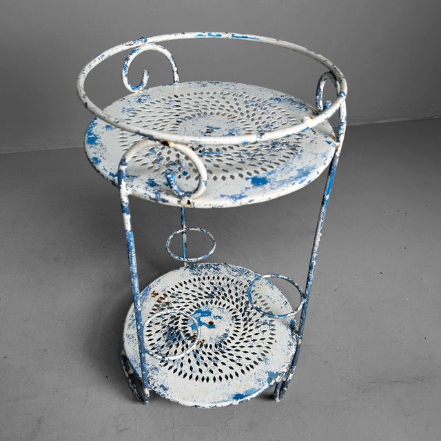 French Garden Table and Chairs, 1950s-1960s, Set of 10 For Sale - Image 16 of 18