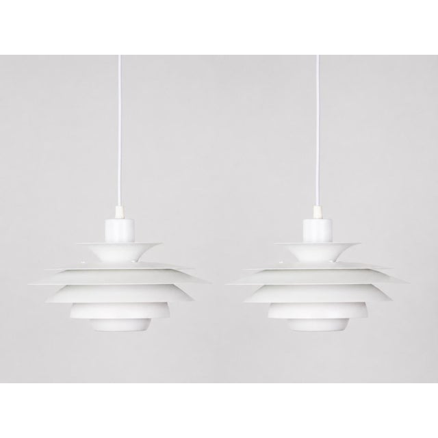 Vintage Danish Dania Lamp by Kurt Wiborg for Jeka, 1980s, Set of 2 For Sale - Image 13 of 13