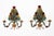 Metal Florentine Hollywood Regency Wall Lamps, Italy, 1960s, Set of 2 For Sale - Image 7 of 13