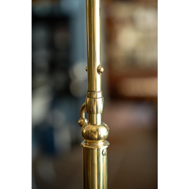 Floor Lamp in Brass For Sale - Image 6 of 7