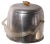 Mid 20th Century Vintage Mid Century Aluminum and Lucite Ice Bucket For Sale - Image 5 of 10
