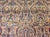 Antique Persian Kerman Lavar Rug, Hand-Knotted Wool, All-Over Floral Pattern, Ivory & Blue, 9x12 For Sale - Image 12 of 16