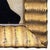 2020s Contemporary Bold Black and White Collage in Vintage Gold "Ripple" Frame For Sale - Image 5 of 6