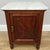 Antique French Walnut Bedside Table with Marble Top For Sale - Image 12 of 12