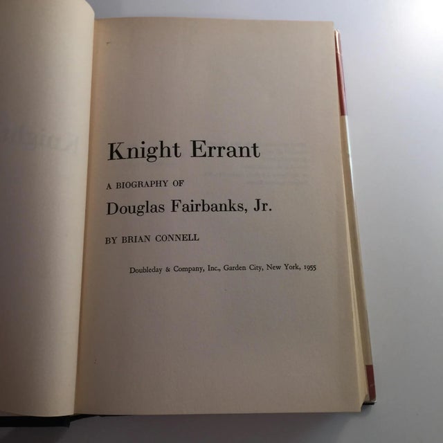 Knight Errant Douglas Fairbanks, Jr. Bio 1955 For Sale - Image 4 of 9